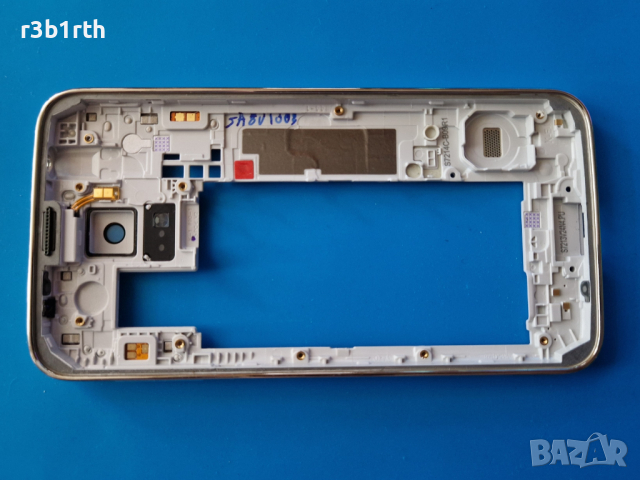 Samsung S5 - Рамка, оригинална (SM-G900F), снимка 1 - Резервни части за телефони - 44846540