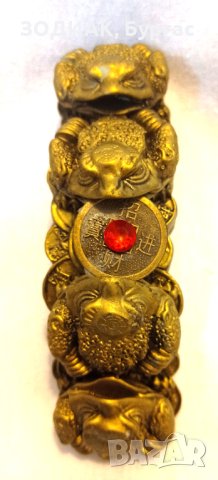 Фън-Шуй Жаба за Пари  4-ка, снимка 2 - Статуетки - 27885681