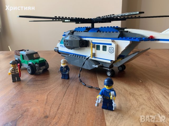Lego City 60046 - Наблюдение с хеликоптер, снимка 3 - Конструктори - 37393034