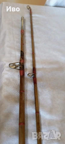 Колекционерска японска ръчно изработена стара бамбукова пръчка, снимка 9 - Колекции - 51446016