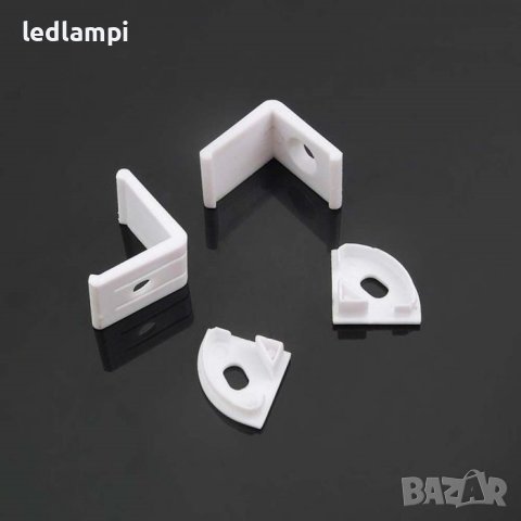 Алуминиев Ъглов Профил За LED Лента 2000x15,8x15,8mm, снимка 3 - Лед осветление - 43088367