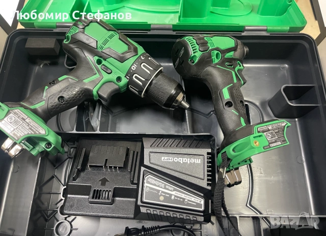 Комплект Metabo HPT DV18DBFL2 / WH18DBDL2  18V, снимка 2 - Куфари с инструменти - 53051704