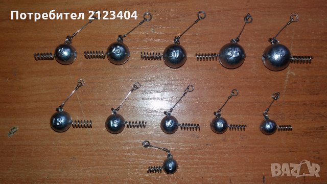 Джиг глави тип Турбошон, снимка 3 - Екипировка - 28030913