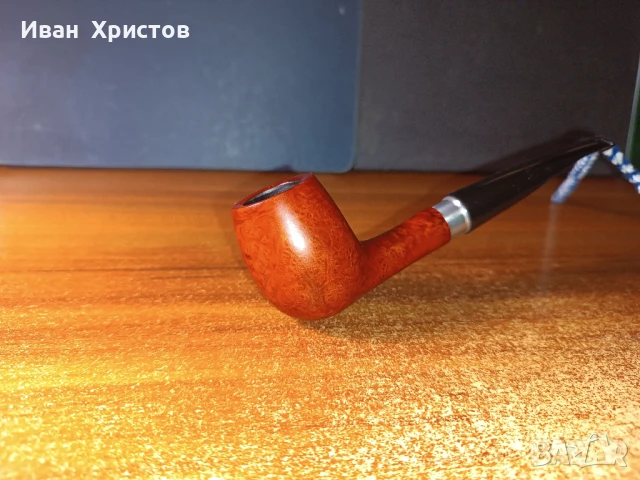 Лула от Олександр Антоненко - Билярд, красива, ръчно направена лула, като НОВА!!! , снимка 7 - Лули - 50496749