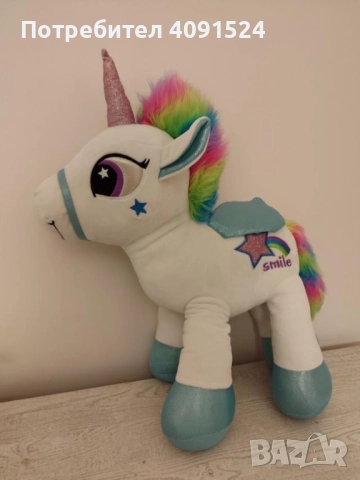 Плюшени еднорози , снимка 2 - Плюшени играчки - 52672235