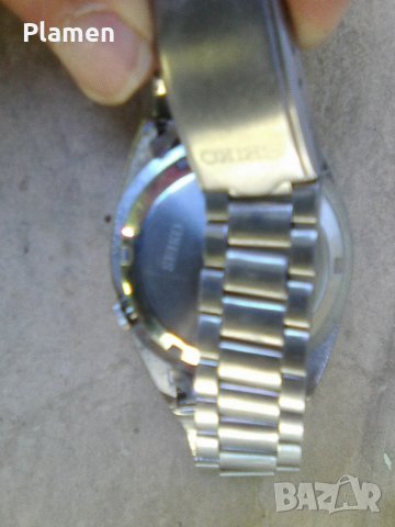 Стар японски часовник Сейко - 5 автоматик, снимка 4 - Мъжки - 37999449