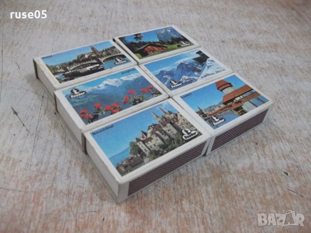 Лот от 6 бр. кибрита "Feuder", снимка 2 - Други ценни предмети - 28006711