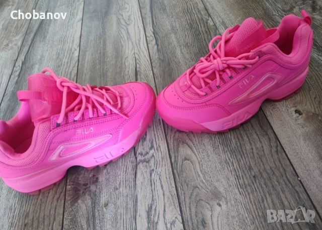 Нови Спортни Дамски обувки FILA 37 номер, снимка 6 - Маратонки - 52610689