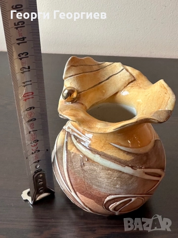 Малка авторска вазичка, снимка 6 - Вази - 52404810