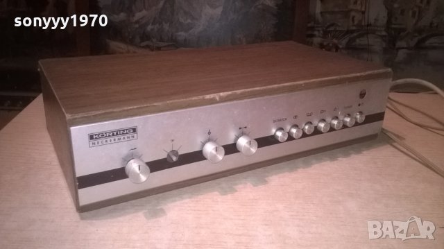 KORTING HIFI STEREO AMPLIFIER-MADE IN GERMANY-ВНОС ХОЛАНДИЯ, снимка 5 - Ресийвъри, усилватели, смесителни пултове - 27780406