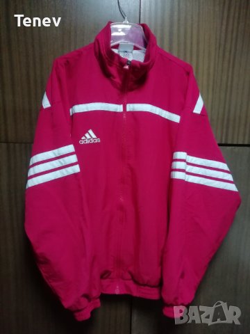 Adidas Vintage оригинално мъжко червено яке ретро винтидж размер 42/44 - L