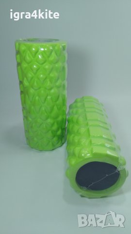 2 в 1 Foam Roller Larsen иновативен без основа - ролка за тренировки, снимка 7 - Йога - 40841898