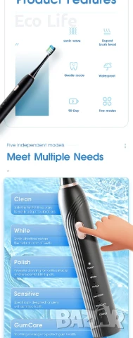 Електрическа четка за зъби, снимка 3 - Друга електроника - 51021301