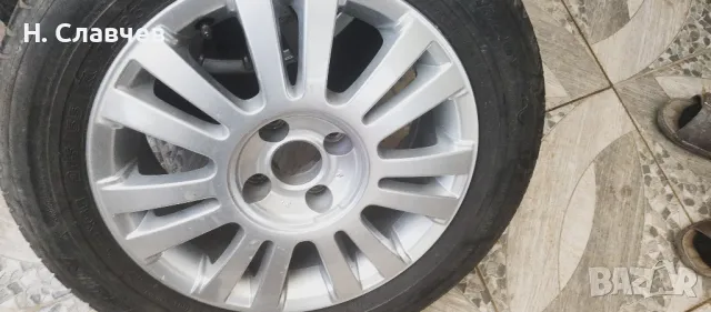5бр.16-ки алуминиеви джанти с гуми за ситроен с4, снимка 1