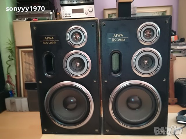 aiwa speaker system-made in uk 1609221047, снимка 3 - Тонколони - 38018603