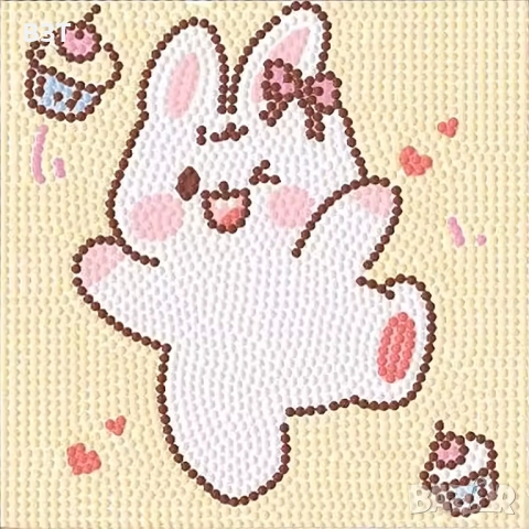 ДИАМАНТЕН ГОБЛЕН – ЗАЙЧЕ 03 /ДЕТСКИ/