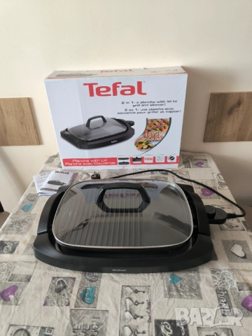 Скара Tefal 2 в 1 - Grill скара и плоча + капак