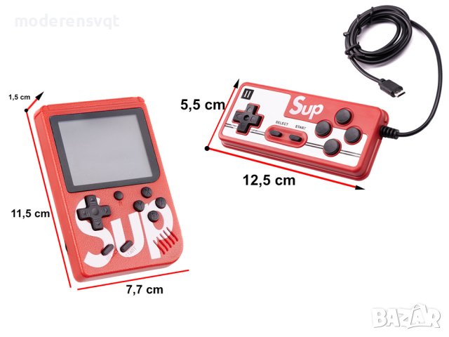 РЕТРО МИНИ ПРЕНОСИМА КОНЗОЛА 400 ИГРИ, снимка 3 - Електрически играчки - 43427755