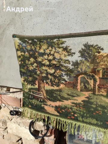 Старинен ковьор,покривка за стена #278, снимка 3 - Антикварни и старинни предмети - 47814778