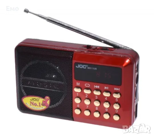 Преносимо радио JOC001 - FM 88-108 MHz - USB, microSD - Гаранция 12 Месеца , снимка 5 - Радиокасетофони, транзистори - 48395488