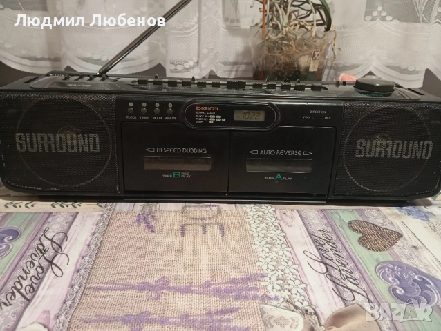 Радиокасетофон Sanyo, снимка 2 - Радиокасетофони, транзистори - 52448913