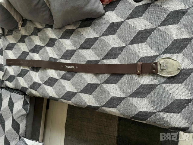 Diesel Мъжки колан,оригинален, Кафяв, снимка 6 - Колани - 50745717