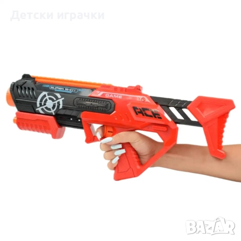 Пистолет Нърф с меки патрони , снимка 8 - Други - 52069973