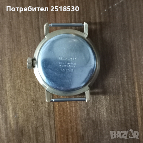 Старинен часовник Nacar, снимка 3 - Антикварни и старинни предмети - 44861956