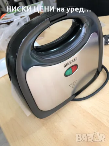 Сандвич тостер SEVERIN 600W, снимка 3 - Тостери - 48963789