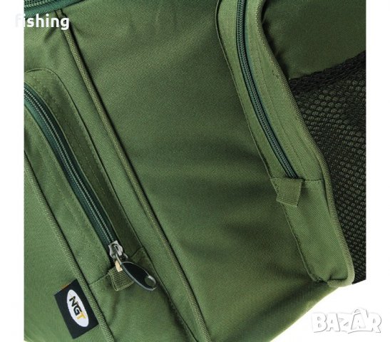 Промо Шаранджийски сак NGT Giant Green Insulated Carryall 709-L, снимка 7 - Екипировка - 39448984