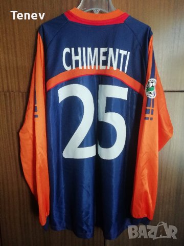 Cagliari Calcio #25 Chimenti Asics оригинална мачова вратарска тениска фланелка Каляри 