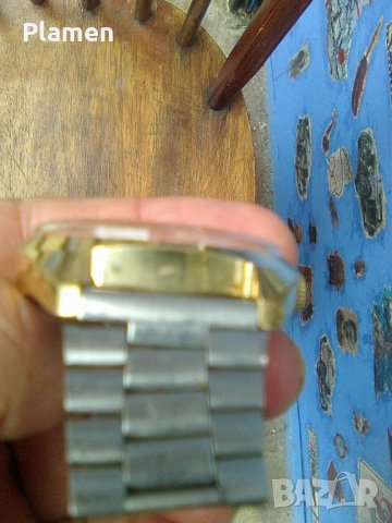 Руски часовник Слава позлатен 10 микрона с датник 26 камъка, снимка 6 - Мъжки - 39185348
