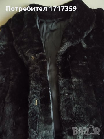 Дамско палто -еко косъм, снимка 4 - Палта, манта - 43328517