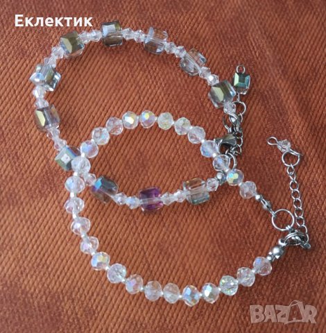 Кристални гривни, снимка 5 - Гривни - 35637595
