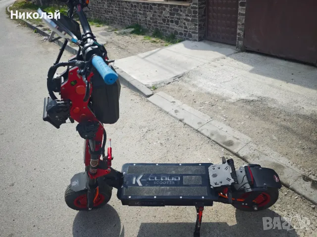 Мощна Електрическа тротинетка K-Cloud k14 10000W 72V 40Ah (140km/h), снимка 3 - Друга електроника - 50208553