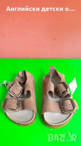Английски детски сандали естествена кожа- NEXT , снимка 6 - Детски сандали и чехли - 28519571