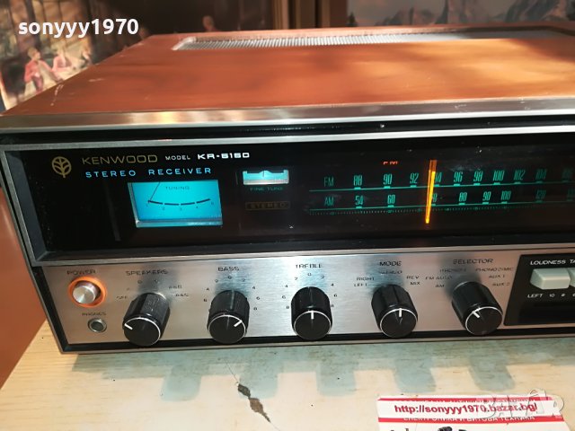 KENWOOD RETRO RECEIVER SWISS 2310221154, снимка 2 - Ресийвъри, усилватели, смесителни пултове - 38422971