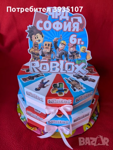 Картонена торта Лабубу, снимка 5 - Други - 51035777