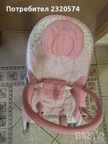 Детски шезлонг Cangaroo Carrie, снимка 4 - Детски шезлонги - 52274421