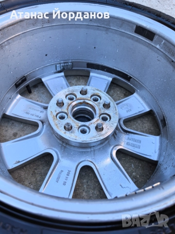 17 цола джанти BBS с гуми + фланци , снимка 14 - Гуми и джанти - 52519975