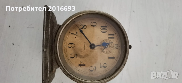 Красив ретро будилник., снимка 2 - Антикварни и старинни предмети - 52790793