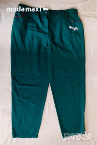 4XL/5XL Нов зелен панталон 