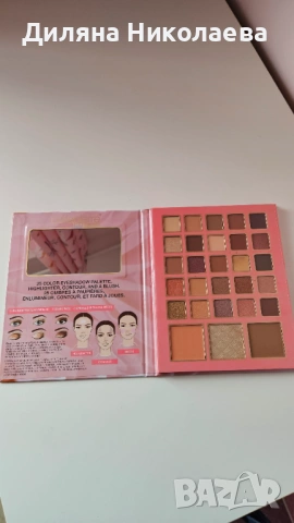 Палитра сенки Bellapierre, снимка 5 - Декоративна козметика - 53197745