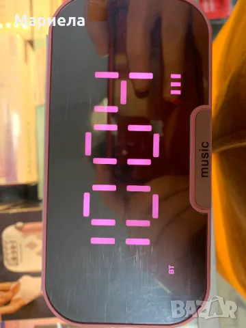 Bluetooth Високоговорител + Дигитален Будилник / Радио / t°, снимка 2 - Друга електроника - 49721757