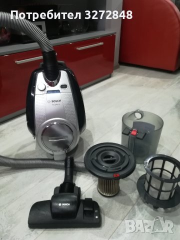 Прахосмукачка с контейнер BOSCH ProSilence Plus  /Relaxx'x, снимка 7 - Прахосмукачки - 43353984