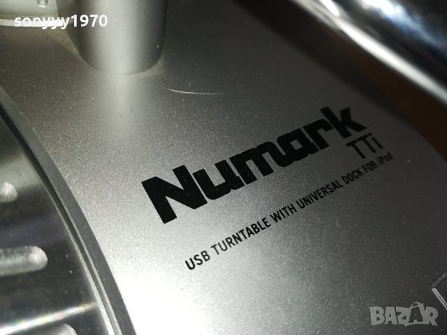 NUMARK TTI USB IPOD-ВНОС SWISS 2901241652, снимка 9 - Грамофони - 44032228