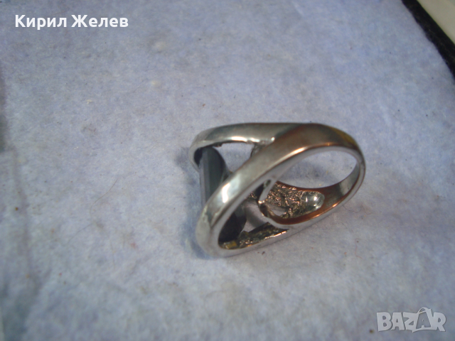 ПОСРЕБРЕН МЕДЕН КРИСТАЛЕН ФЕШЪН АРТ ПРЪСТЕН 26621, снимка 10 - Пръстени - 36410509