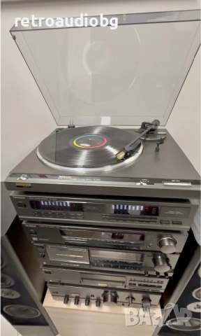 🔉ТОП ретро аудио система TECHNICS - class AA - Усилвател, Дек, CD, тунер, еквалайзер и грамофон🔉, снимка 3 - Аудиосистеми - 52750959