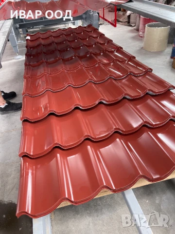 Метална Керемида "СИМЕТРИК" - производство и монтаж, снимка 5 - Строителни материали - 47114545