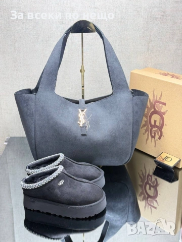 Prada🔝UGG🔝Miu Miu Дамска Чанта🔝Дамски Меки И Топли Боти🔝Меки И Топли Чехли Код SK762, снимка 3 - Чанти - 53170845